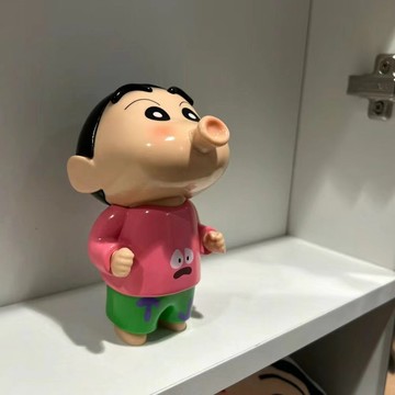 ✨限時秒殺☜桃園出貨✨蠟筆小新嘟嘟嘴可愛擺件禮物小新桌面手辦裝飾擺件潮玩