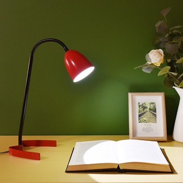 出口日本ins風設計師原創意北歐簡約LED書桌床頭亮護眼藝術小臺燈