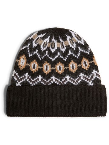 KHAITE - The Alpina ribbed-knit beanie - women - Cashmere/Polyamide/Mohair/Wool - One Size - Brown