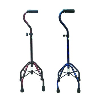 來而康 富士康 醫療用手杖 (未滅菌) FZK-2058 鋁高K 問號把 弓形 把手 四腳拐杖 拐杖 四點手杖 手杖 FZK2058