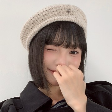 【Aa.chic】秋日甜美針織貝雷帽(兩色).女帽/甜美/貝雷帽/針織/日常/秋冬【C5z3721】