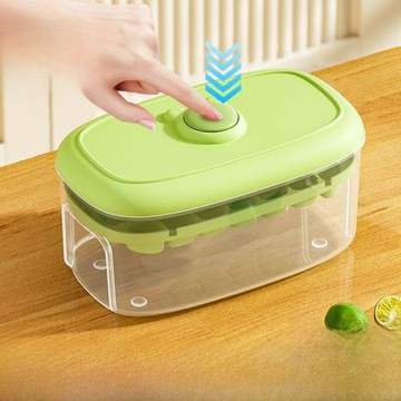 新款按壓冰格冰塊模具家用大容量食品級自制冰凍冰塊神器儲冰儲存