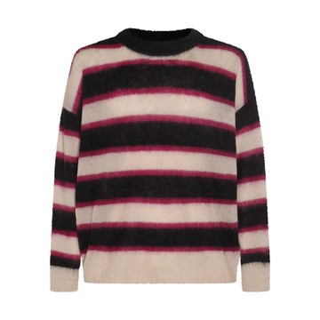 Marant - Red And White Knitwear