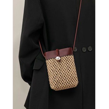 手機包包女式新款斜挎包秋冬單肩bags輕便迷你小包編織女包