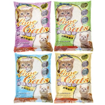 MORES 【3入組】-香味貓砂系列(細砂) 10L