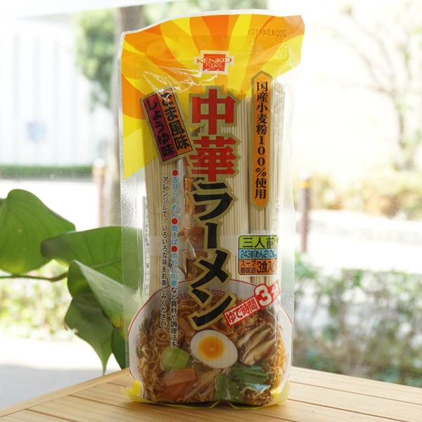 中華ラーメン(ごま風味 しょうゆ味) 81g×3(めん70g×3)　健康フーズ