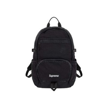 Supreme Denim Backpack Black 後背包 水洗 黑色 FW25B1-BK [台灣現貨]
