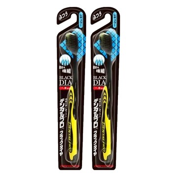 DENTALPRO 日本 JACKS 黑鑽超極細牙刷 顏色隨機  1入  2支