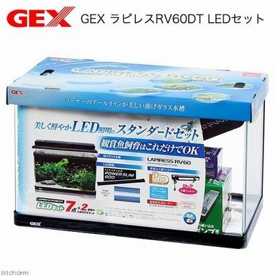 ＧＥＸ ラピレスＲＶ６０ＤＴ ＬＥＤセット ６０ｃｍ水槽セット ...