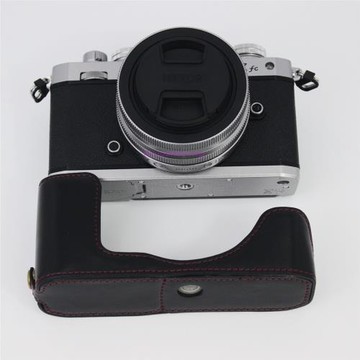 真皮半套適用(于)尼康ZFC底座 專用相機包 皮套 保護套手柄半套