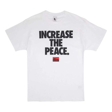 Nike x Stussy Increase the Peace T-Shirt 'White'