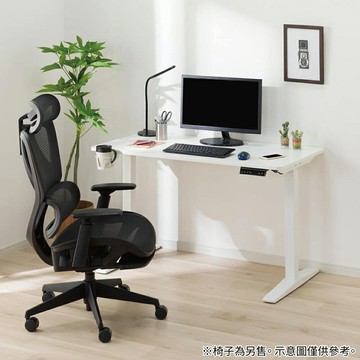 ◎電腦桌 工作桌 辦公桌 電動升降桌 UP006 1260WH/WH NITORI宜得利家居