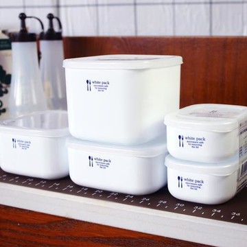 大可叔叔 日本進口保鮮盒便當盒學生餐盒 冰箱收納盒保鮮盒套裝