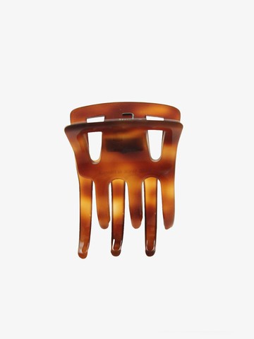 French Square Medium Hair Claw Clip [Brown] (Bh0947)