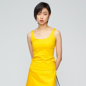 不可退換 /透氣Bra背心(女)-金盞花