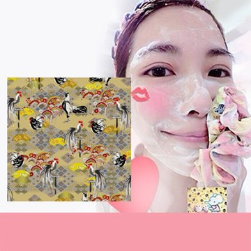 Pikka Pikka Y10 雞(傳統) 林鴒 日本製 臉部毛孔潔淨布 洗臉布 花猴分享 熱賣中!
