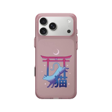iPhone 17 Pro Max Clear (相機按鈕) 晶醺玫 - Denise Rashidi (Surudenise) - Tokyo Cat 東京の貓