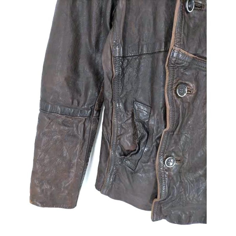 キャシージェーン Cathy Jane シープレザー レザー ジャケット メンズ