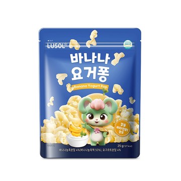 【韓國Lusol】爆爆玉米花 適合月齡10m+ 副食品 寶寶零食 寶寶餅乾 寶寶點心