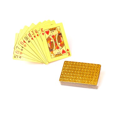 黃金撲克牌(款式隨機出貨)