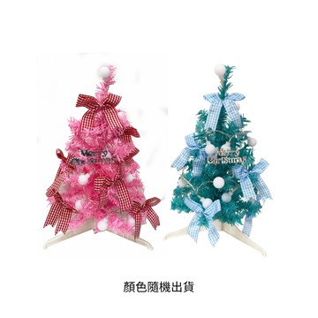 [家速配]12吋DIY馬卡龍聖誕樹組(顏色隨機出貨)