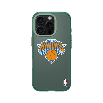 iPhone 16 Pro Clear 憂墨綠 - NBA - Logo-紐約尼克 New York Knicks