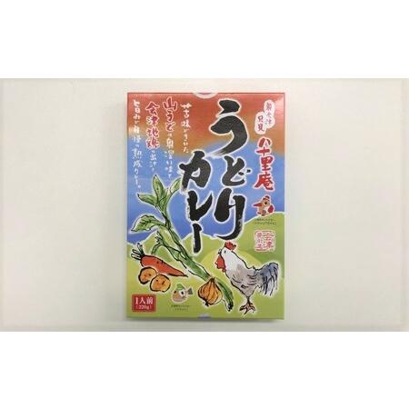 ふるさと納税 八十里庵 うどりカレー 220g×4箱 福島県只見町