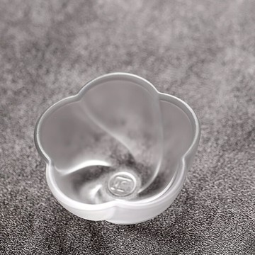 輕奢日式琉璃茶杯品茗杯功夫茶具主人杯單杯透明水晶喝茶杯子單個