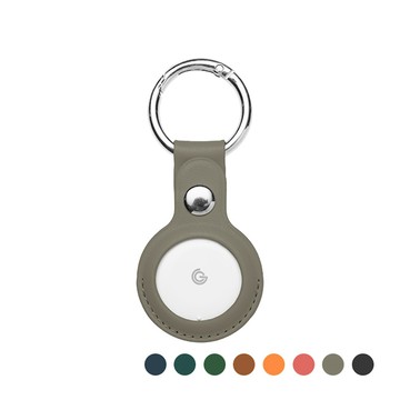 grantclassic GC-Tag 找得到 物品防丟定位器皮革雙孔金屬扣組(車輛定位/寵物定位/小孩老人防走失)