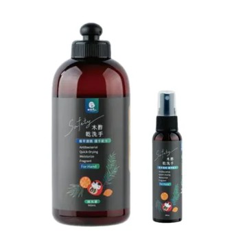 木酢達人 木酢乾洗手60mlx1瓶+補充500mlx1瓶 - 加強版！