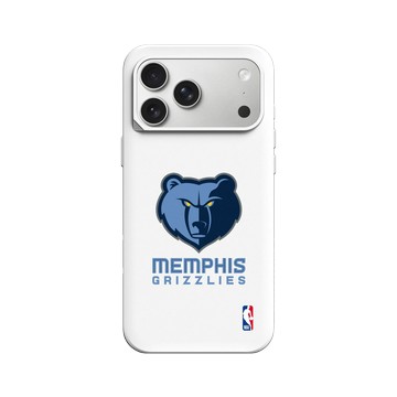 iPhone 17 Pro Max SolidX 白 - NBA - Logo-曼斐斯灰熊 Memphis Grizzlies