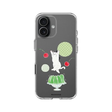 iPhone 17 Clear Case（相機按鈕） 透明 - TOCOROCOMUGI - 哈密呱果凍貓