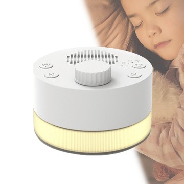 【COMET】白噪音安撫除噪助眠儀-24首(四檔定時 心跳聲 噓聲 夜燈兩檔可調 安撫音樂 白噪音 助眠機/LT020)