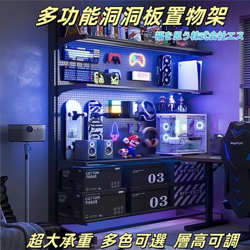 台灣6H出貨 洞洞板書架 洞洞板架子 洞洞板貨架 洞洞板收納架 簡易書架 五金洞洞板 置物架子 收納架子 洞洞板組合