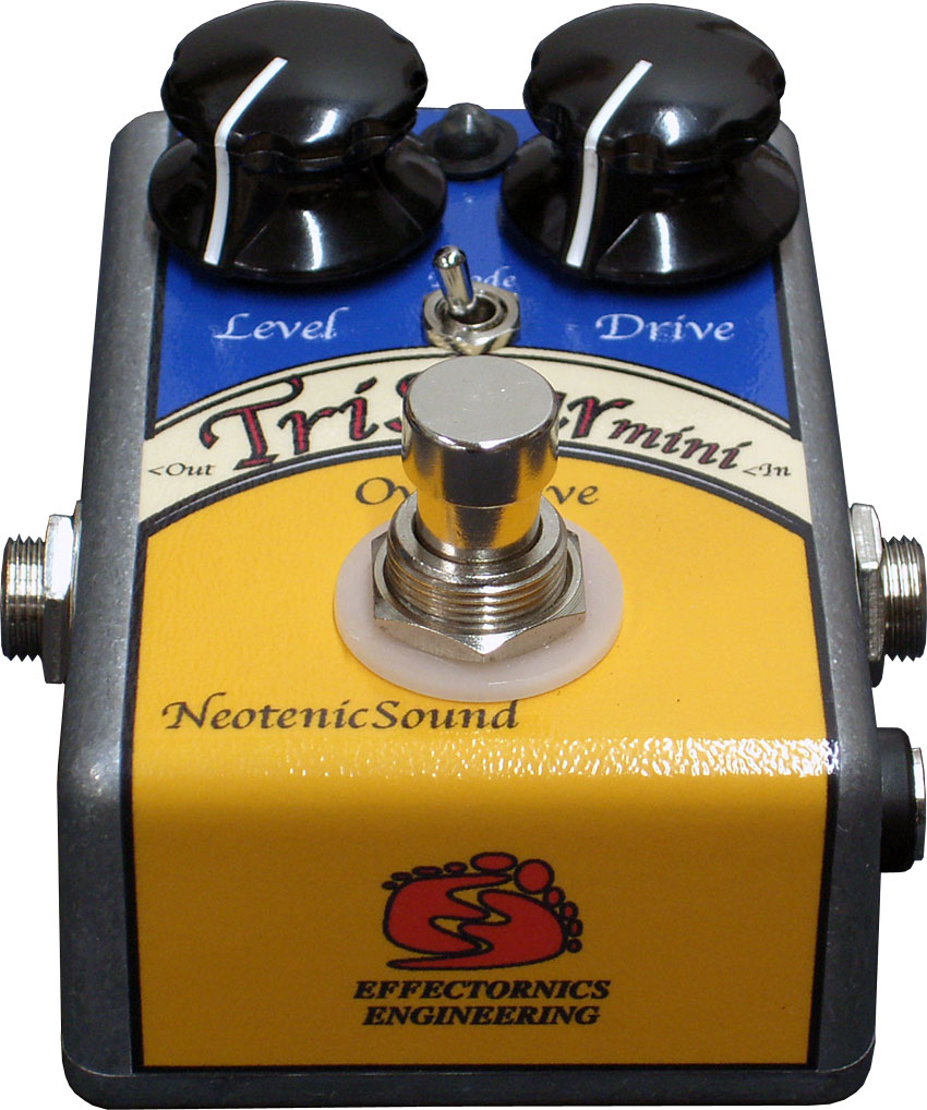 NeotenicSound オーバードライブ Tri Star-mini ネオテニックサウンド エフェクター EFFECTORNICS ENGINEERING