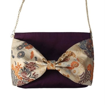 2way正絹和服袋帶手工托特包 日本手作側背手拿包 升級再生藝術