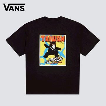Vans Taiwan Culture 台灣限定 男女款黑色短袖T恤