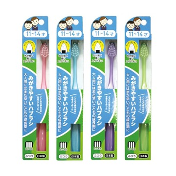 【lifellenge】三角形牙刷1入/11~14歲(顏色隨機) 日本三角牙刷