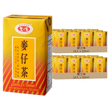 愛之味 麥仔茶  250ml  48入