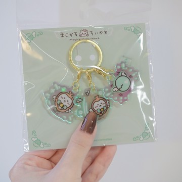 【快速出貨】iSNEAKERS｜ 日本 Chiikawa 吉伊卡哇 魔法少女 三連壓克力吊飾 鑰匙圈