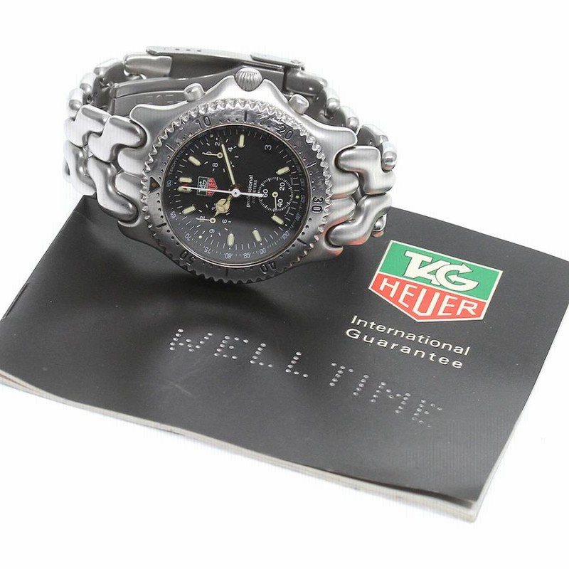 タグホイヤー TAG HEUER S39.306 セル クロノグラフ デイト クォーツ メンズ 保証書付き_764072 | LINEブランドカタログ