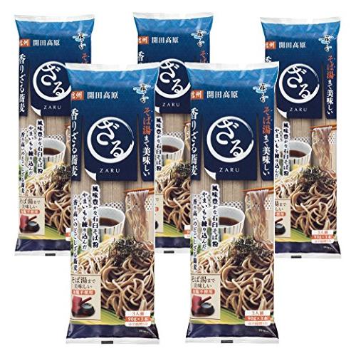 はくばく そば湯まで美味しい蕎麦 ざる 270g×5袋