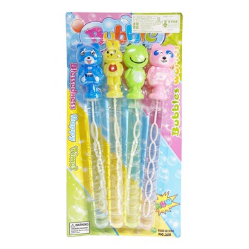 4入動物造型泡泡棒 吹泡泡 四支泡泡棒 ST安全玩具 兒童玩具【小胡玩具(電子發票)】