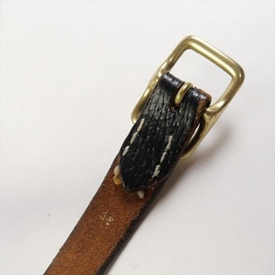 TENDERLOIN テンダーロイン T-BELT レザーナローベルト 黒 Size