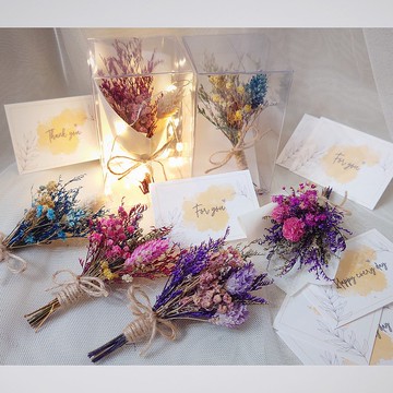 迷你小花束【款式隨機出貨】永生花/乾燥花束/婚禮小物/情人節