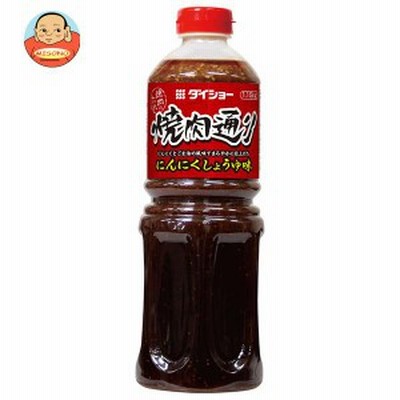 ダイショー 焼肉通り にんにくしょうゆ味 575g×12本入｜ 送料無料
