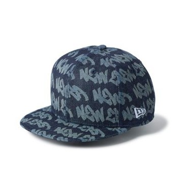 NEW ERA 男女 9FIFTY 日版 NE LASER BURNOUT 單寧 NE14952040