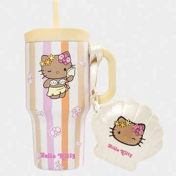 SANRIO HELLO KITTY x TBH 夏日冒險島 不鏽鋼保溫杯 700ML 丹尼爾&凱蒂貓