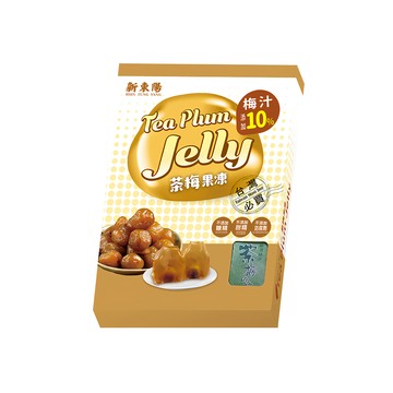 新東陽 茶梅凍 添加10%梅汁 台灣果品  500g  1盒