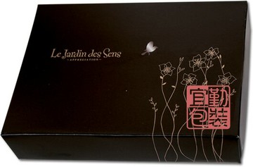 【盒+袋一起買更優惠】巧克力盒6入.黑金-感官花園/ 100組或300組